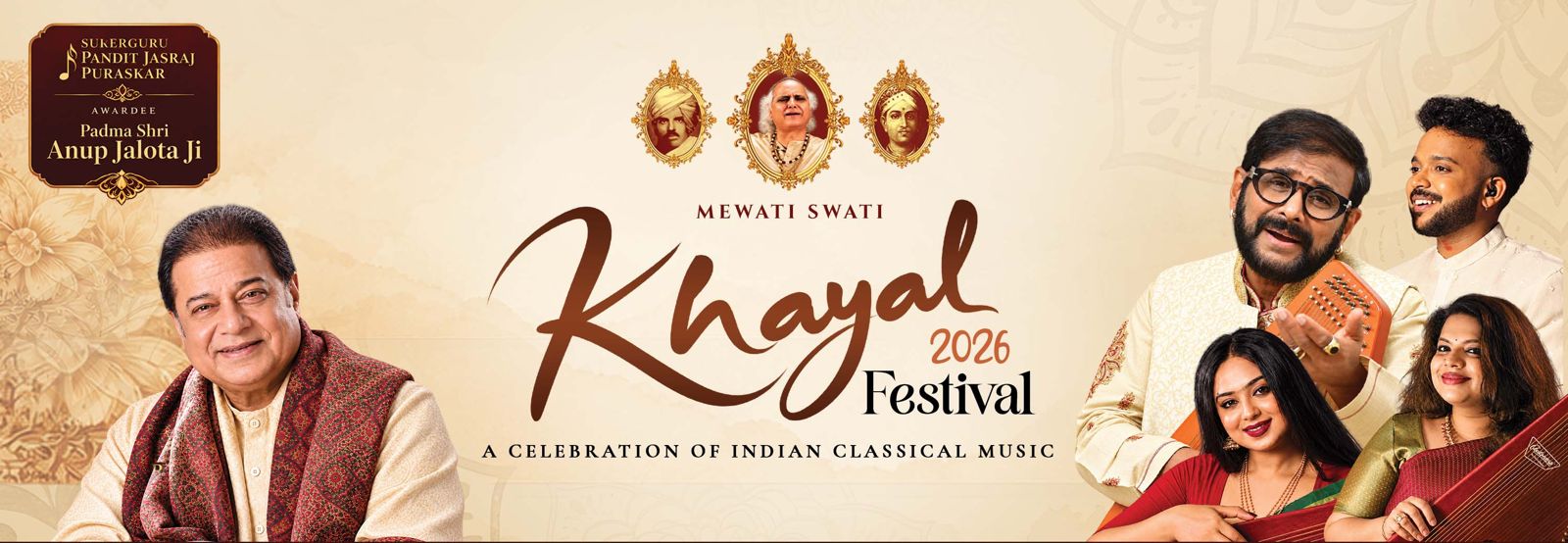 Mewati Swati Khayal Festival 2026 — a celebration of Indian classical music